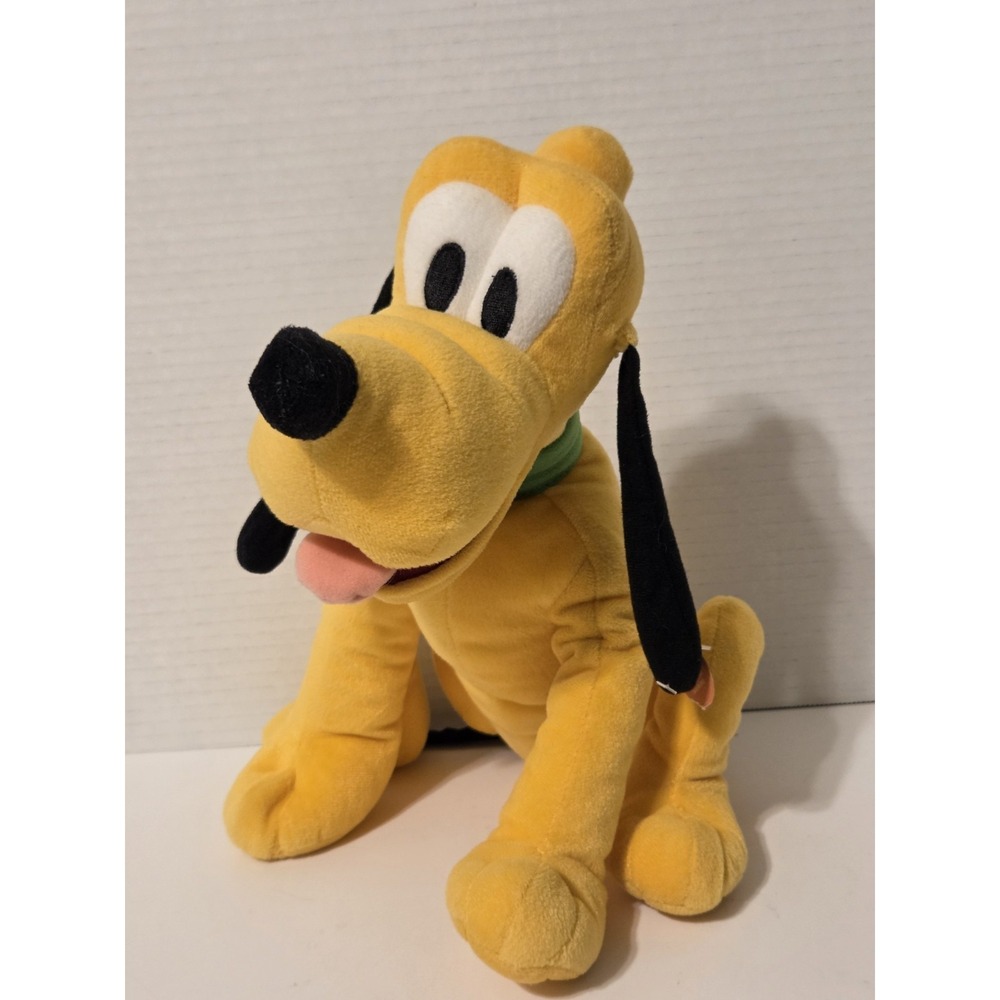 Disney Pluto 8" Tall. Super Soft Plush. Micky Mouse Clubhouse Free Ship - Picture 5 of 9